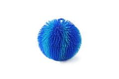 Mac Toys SPORTO Strapatá dúhová lopta so svetlom - modrá