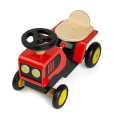 Bigjigs Toys Drevené odrážadlo Traktor