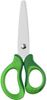 Detské nožnice Soft - 12,5 cm, displej, zelené