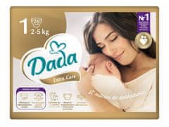 Dada Extra Care Plienky jednorazové 1 Newborn (2-5 kg) 26 ks
