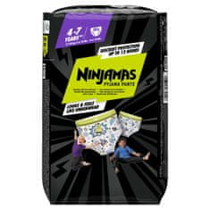 Pampers Nohavičky plienkové Ninjamas Pyjama Pants Kozmické lode, 10 ks, 7 rokov, 17kg-30kg