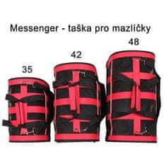 Messenger 42 taška pre miláčikov čierna varianta 40250
