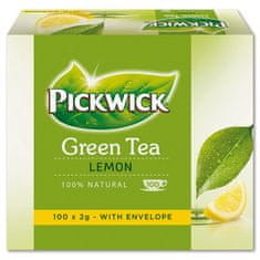 Pickwick Čaj Zelený s citrónom, 100 x 2 g