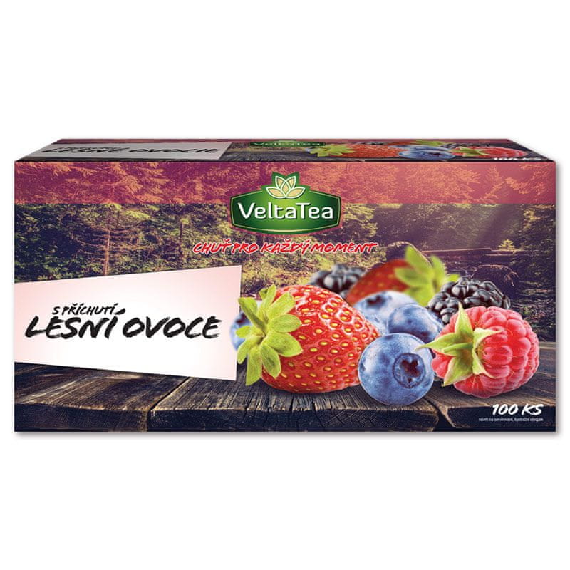 WEBHIDDENBRAND Čaj Velta Tea Gastro - kúsky lesného ovocia, 100 x 1,75 g