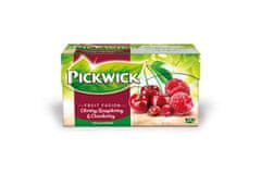 Pickwick Ovocný čaj - čerešne s malinami a brusnicami, 20 x 2 g