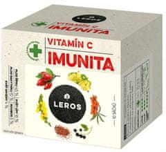 LEROS Bylinný čaj Imunita - vitamín C šípok a rakytník, 10x 2 g
