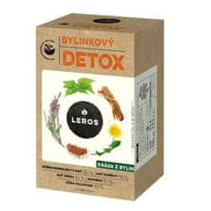 LEROS Bylinný čaj Dobré bytie - Detox, 20x 1,5 g