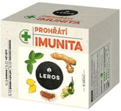 LEROS Bylinný čaj Imunita - prehriatie Lipa a zázvor, 10x2 g
