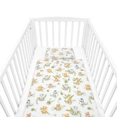 NEW BABY 2-dielne posteľné obliečky New Baby 90/120 cm Jungle 