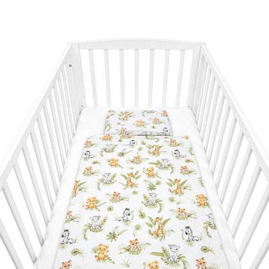 NEW BABY 2-dielne posteľné obliečky New Baby 90/120 cm Jungle