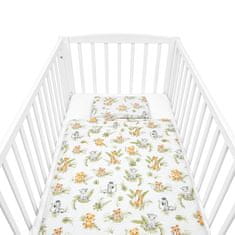 NEW BABY 2-dielne posteľné obliečky New Baby 100/135 cm Jungle 