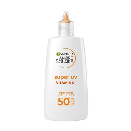 Garnier Ochranný fluid proti tmavým škvrnám s vitamínom C SPF 50+ Ambre Solaire (Super UV Fluid) 40 ml