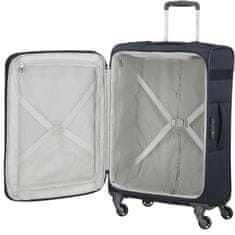 Samsonite Látkový cestovný kufor Citybeat EXP 67/73 l tmavě modrá