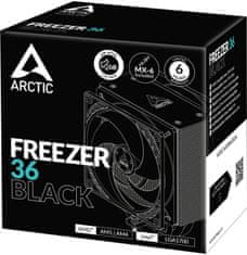 Arctic Freezer 36, čierna