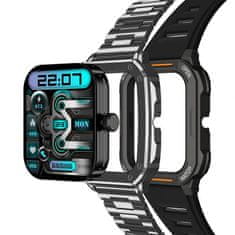 Blitzwolf Inteligentné hodinky Blitzwolf BW-GTC3 (čierna/čierna oceľ)