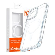 Mcdodo Priehľadné magnetické puzdro Mcdodo PC-1890 pre iPhone 12/12 Pro, Magsafe