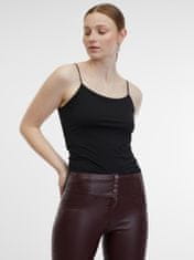 Orsay Vínové dámské koženkové kalhoty 40