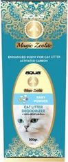 Aqua Magic Zeolite BABY POWDER - granulovaný deodorant pro kočičí WC, 500 g