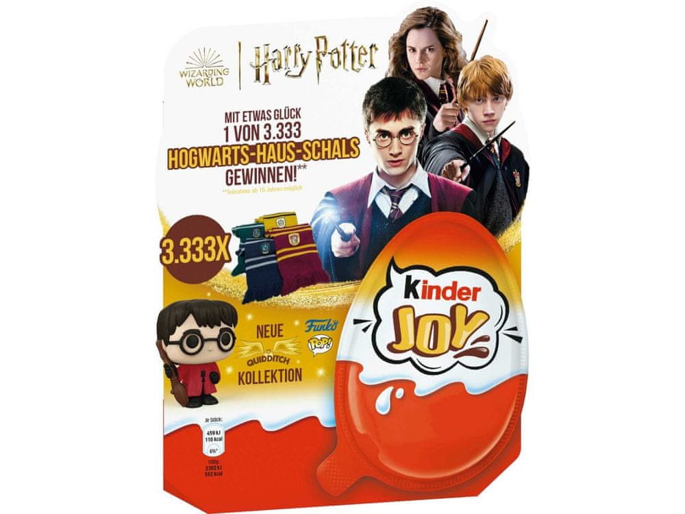 KINDER Joy Harry Potter 4 ks v balení