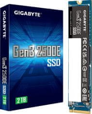GIGABYTE Gen3 2500E, M.2 - 2TB (G325E2TB)