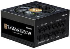 Zalman TeraMax II 850W čierny Zdroj, ATX, 850W, aktívny PFC, 120mm ventilátor, 80PLUS Gold