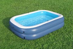 Alltoys Obdĺžnikový bazén s clonou proti slnku 2,54 mx 1,78 mx 1,40