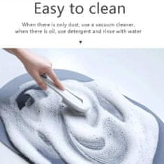 Netscroll Kúpeľňová rohožka s výnimočnou savosťou, nesklzová savá rohožka do kúpeľne, bazéna alebo predsieňe, 40x60 cm, ľahké čistenie, rýchle sušenie, modrá, AbsorbentMat