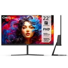 CHiQ 22" bezrámčekový monitor 22F650 Full HD 100 Hz UltraSlim
