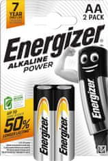 Energizer Alkaline Power AA/2 LR6/2 alkalické batérie tužkové 2ks 7638900297416
