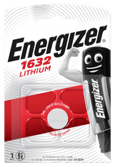 Energizer CR1632 1ks gombíková lítiová batéria EN-E300164000