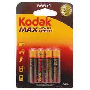 KODAK Alkaline Max alkalické batérie AAA 1,5V 4ks 887930952810