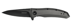 Kershaw 2200 GRID vreckový nôž 9 cm, čierna, celooceľový