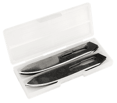 Kershaw 1890RBX náhradné čepele pre nôž Lonerock RBK, nerezová oceľ, 7 cm, 14 ks 