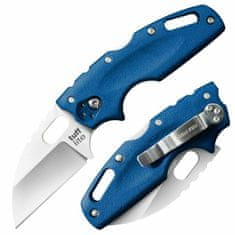 Cold Steel 20LTB Tuff Lite Plain Blue vreckový nôž 6,4 cm, modrá, Griv-Ex termoplast
