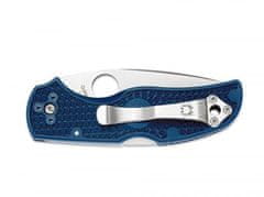 Spyderco C41PDBL5 Native 5 Lightweight vreckový nôž 7,5 cm, tmavo modrá, FRN
