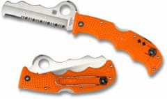 Spyderco C79PSOR Assist záchranársky vreckový nôž 9,3 cm, oranžová, FRN, rozbíjač skla