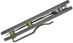 Spyderco C158TIP2 Techno 2 vreckový nôž 6,5 cm, titán