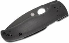 Spyderco C229GPBK Shaman vreckový nôž 9 cm, celočierna, G10 