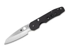 Spyderco C240CFP Smock vreckový nôž 8,6 cm, čierna, uhlové vlákno, G10