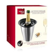 VACUVIN 3647360 Chladič na šampanské Elegant z nehrdzavejúcej ocele
