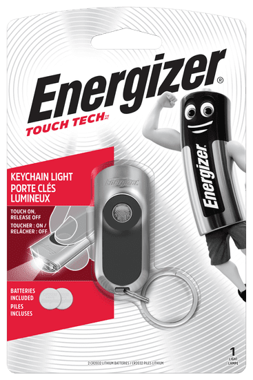 Energizer ručné svietidlo a kľúčenka Touch Tech Keychain 2 x CR2032