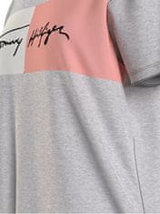 Tommy Hilfiger Dámska nočná košeľa Oversized Fit UW0UW04969-P08 (Veľkosť S)