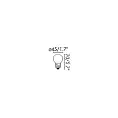 FARO Barcelona FARO LED žiarovka G45 matná E27 4W 2700K