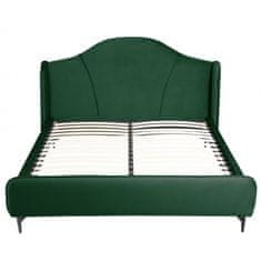 Lectus Čalúnená posteľ Sunrest 160x200 zelená