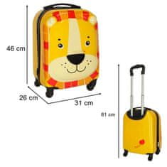 MG Children Travel detský kufor 46 x 31cm, lion
