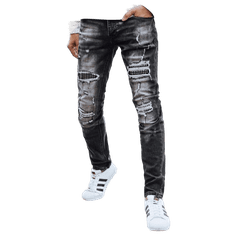 Dstreet Pánske džínsové nohavice DENN čierne ux4245 s30