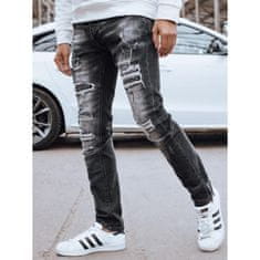 Dstreet Pánske džínsové nohavice DENN čierne ux4245 s30