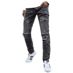 Dstreet Pánske džínsové nohavice DENNA čierne ux4246 s30