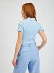 Orsay Tričká s krátkym rukávom pre ženy ORSAY - svetlomodrá XL