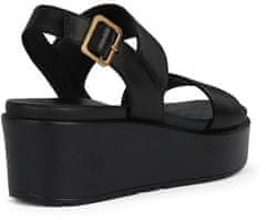 Geox Dámske kožené sandále D Xand 2.2S D45M1A-00043-C9999 (Veľkosť 39)